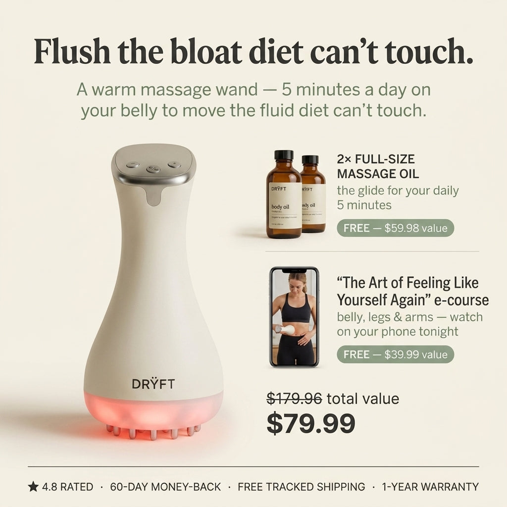DRŸFT One — Warm Lymphatic Body Wand